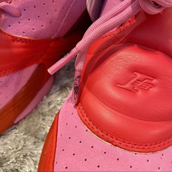 RARE Reebok x BBC Pharrell Ice Cream Answer 5 Mu Cherry Sneakers NWT Mens 7 - Picture 11 of 16